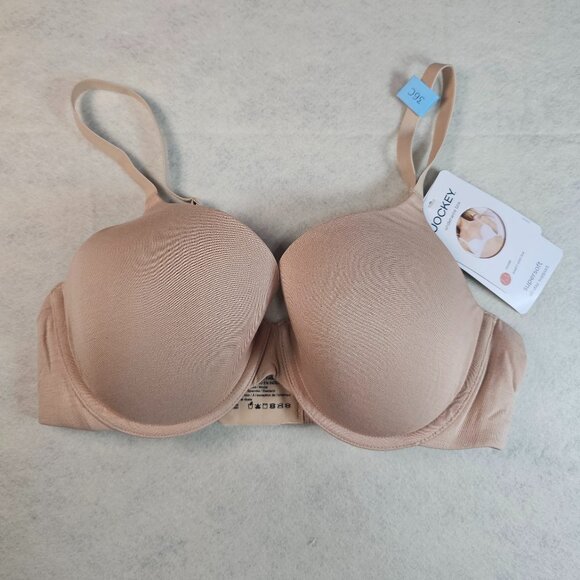 NEW Jockey Beige Underwire Bra – Classic Comfort & Everyday Support Size 36C - Picture 2 of 4